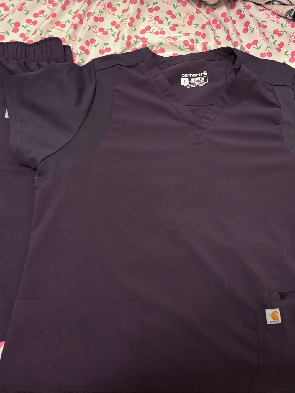Carhartt Women Straight Leg Pants & Jumpsuit Set in Deep Plum